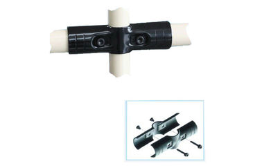 SPCC Steel Metal Pipe Connectors Nickel / Chrome Plated Lean Pipe Fittings