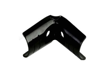 Black Elbow Pipe Jack Joint 28mm Diameter Metal Joint for Pipe Rack System