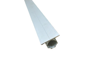 6063-T5 Aluminium Alloy Pipe With Flange For Racking System To Connect Caster