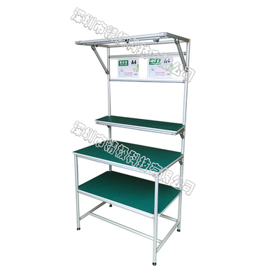 Aluminum alloy workbench aluminum tube profile silver white