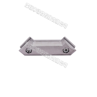 AL-4 ADC-12 Aluminum Tubing Joints Reinforced Silvery White Color