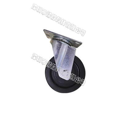 ESD 3 Inch Rubber Swivel Wheels Flat No Brake Anti Static 75x32mm