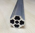 Strengthening Aluminium Alloy Pipe OD28mm thickness 1.2mm  blossom shape