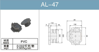 برای اتصالات لوله آلومینیومی ناب C پوشش بالایی پلاستیکی خاکستری AL-47