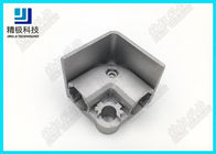 Elbow Connection With Flange Frame Aluminum Alloy Tubing fitting OD 28mm  AL-37