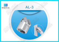 آلومینیوم ریخته گری آلومینیوم اتصالات آلومینیوم AL -3 Anodizing Silver 45 درجه اتصالات انعطاف پذیر