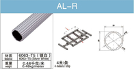 AL-R T5 6063 لوله آلومینیومی با قطر 28 میلی متر برای میز کار رک لجستیک