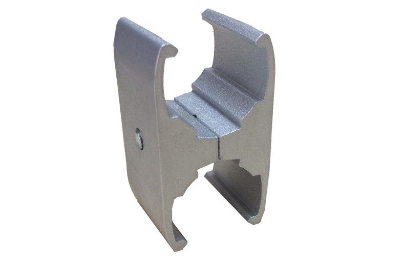 Double Pipe Connection Aluminum Tubing Joints Aluminium Tube Connectors