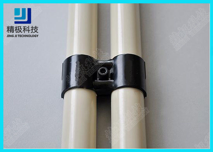 Strengthen Black Metal Joint For Industrial Logistic Pipe Rack System HJ-11