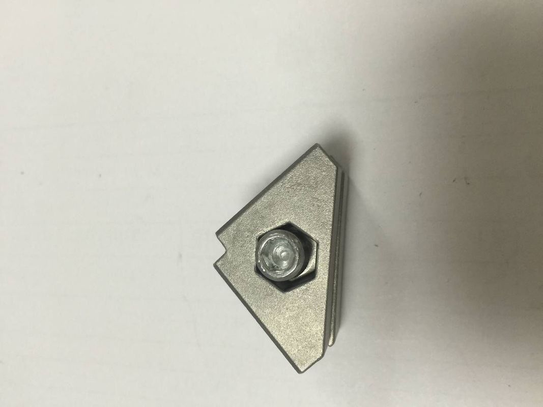 Die - Casting Aluminum Pipe Joints 28mm Dia Sandblasting Face Treatment