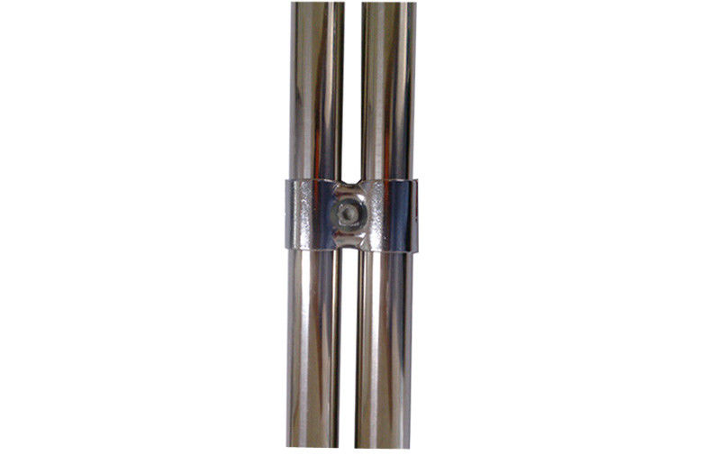 Multifunctional Flexible Chrome Plated Pipe Connectors 2.5mm Thickness
