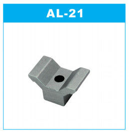اتصالات لوله آلومینیومی سفید نقره ای ISO Die Casting AL-21